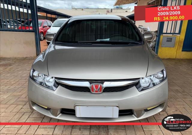 HONDA CIVIC 1.8 LXS 16V FLEX 4P AUTOMÁTICO