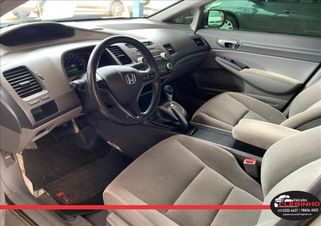 HONDA CIVIC 1.8 LXS 16V FLEX 4P AUTOMÁTICO - Foto 6