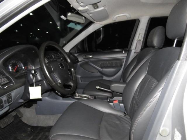 Honda Civic 1.7 EX 16v 4p Automático Blindagem III-A Completo C/ Couro - Foto 14