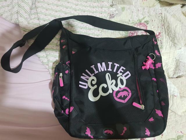 Mochila bolsa de ombro/transpassada para escola