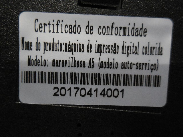maquina de ponto impressão digital colorida biometria - Foto 5