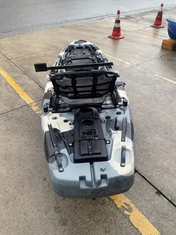 Caiaque caiman 135 pronto para motor completo avalio trocas  - Foto 6