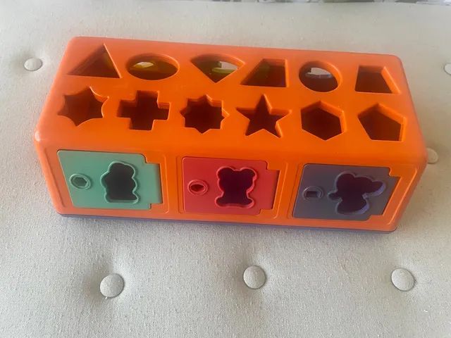 Brinquedo caixa e encaixa da estrela - Foto 3