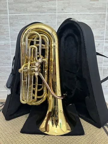 Venda: Tuba 3/4 NOVA, sem uso (no estojo) 