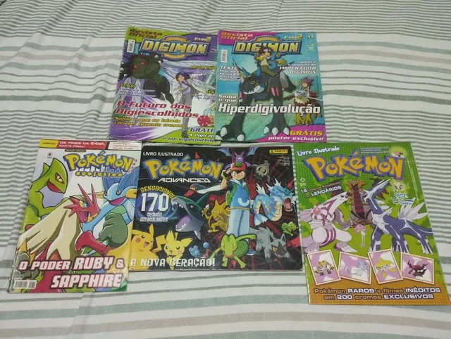 Album De Figurinhas Pokémon Completo Sem Poster Antigo Usado