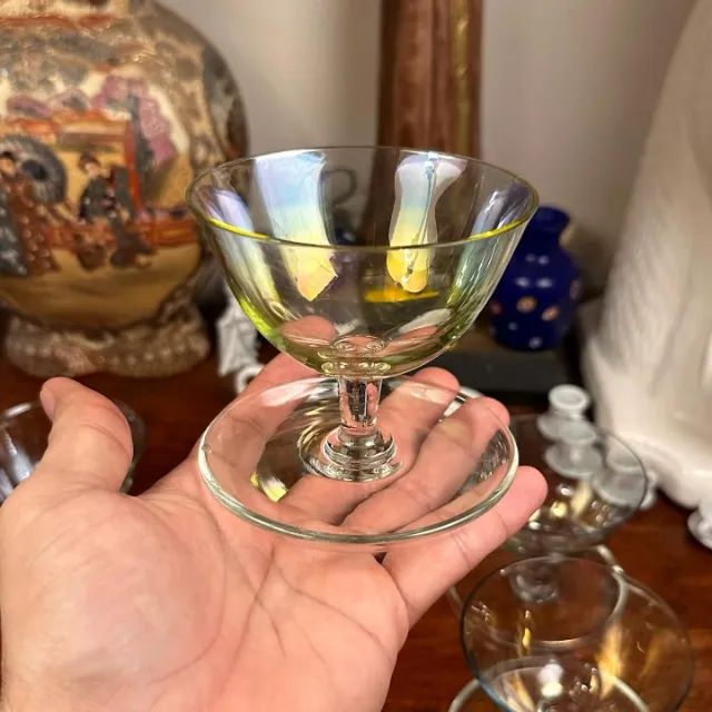 Conjunto de taças dos anos 50 - Foto 5