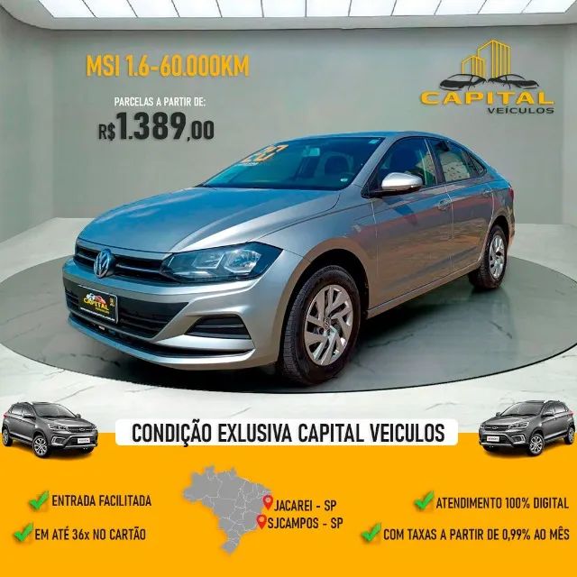 Leilão de VOLKSWAGEN VIRTUS MF 1.6, 2020/2021, Placa FINAL 1 (SP)