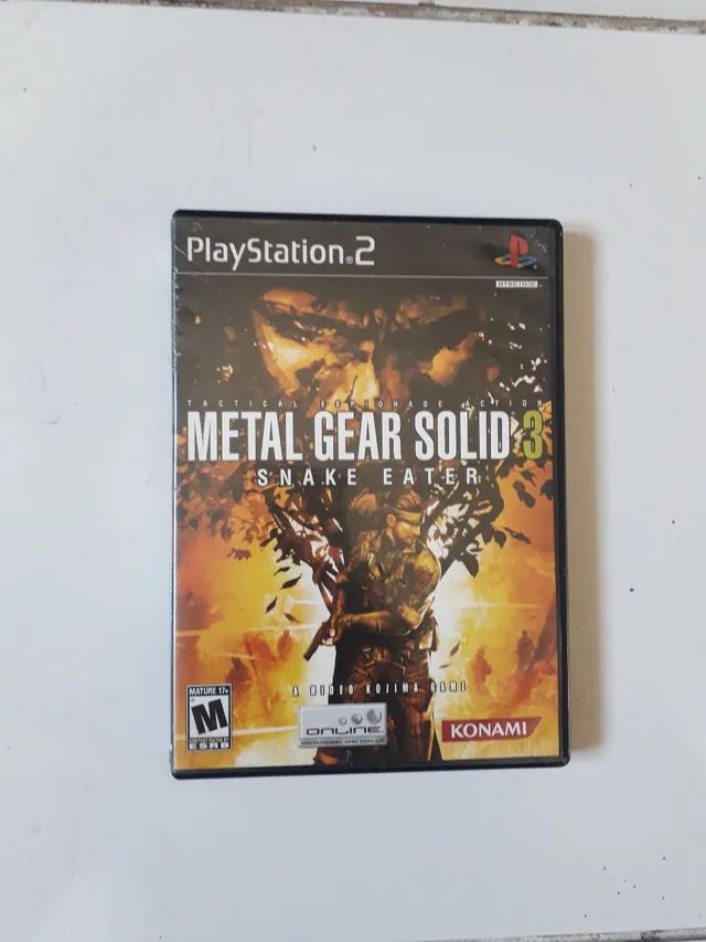 Jogo Metal gear solid snake eater ps2