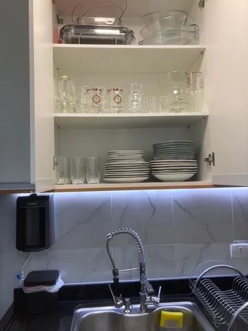 APTO 350 MTS PRAIA GUARUJA COM LAZER AP APARTAMENTO TEMPORADA - Foto 9