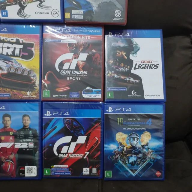 Jogos de corrida ps4 - Lacrados. - CDs, DVDs etc - Antônio Bezerra,  Fortaleza 1204535023