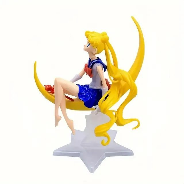 Action Figure da Serena Tsukino Sailor Moon - Boneco A Navegante da Lua
