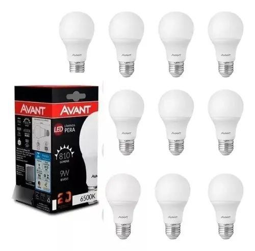 Lâmpada de Led 9w kit com 10 unidades - Foto 2