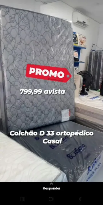 Colchão casal Bon sono D.33 suprema
