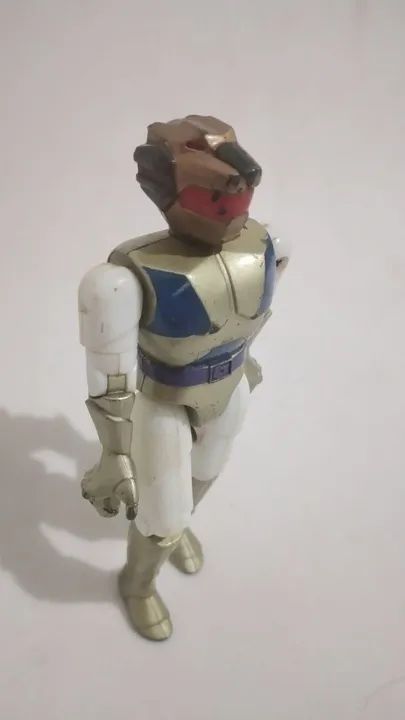 Boneco Articulado Vintage - Bioman Warrior anos 80  Colecionável - Foto 3