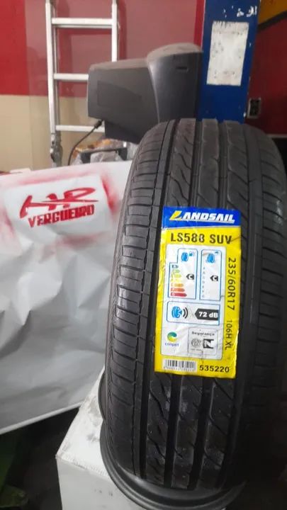 pneu 235/60 17 landsail ls 588 - excelente estado