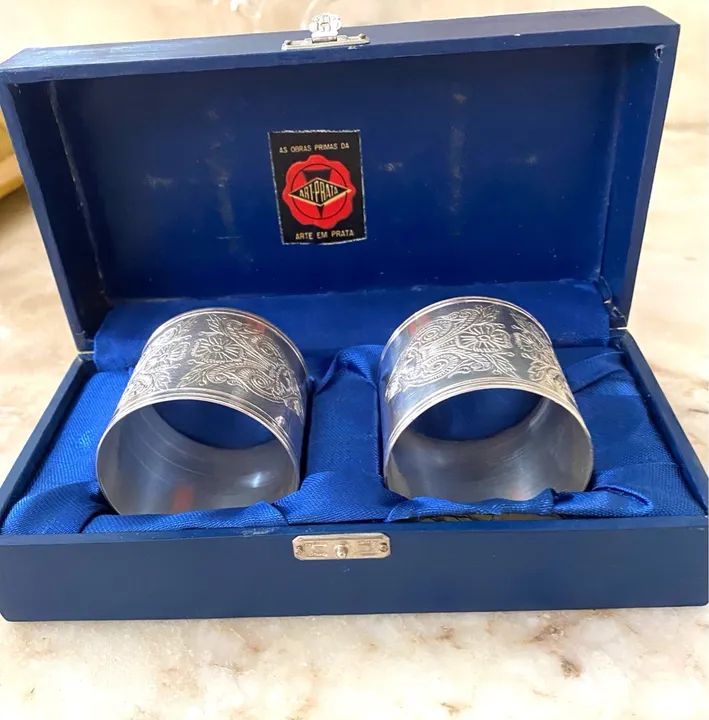 Conjunto de Saleiro e Pimenteiro em Cristal com Caixa de Luxo - Foto 4