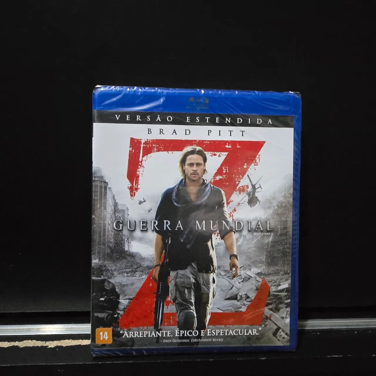 Guerra Mundial Z - Blu-ray Versão Estendida - Brad Pitt
