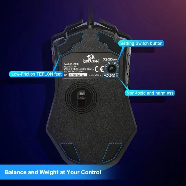 Mouse Redragon Pegasus - Foto 3