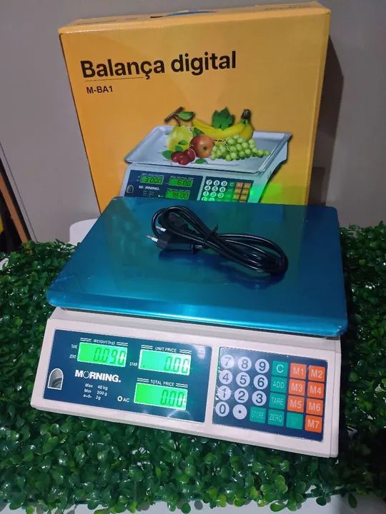 Balança de 40kg para comércio em geral
