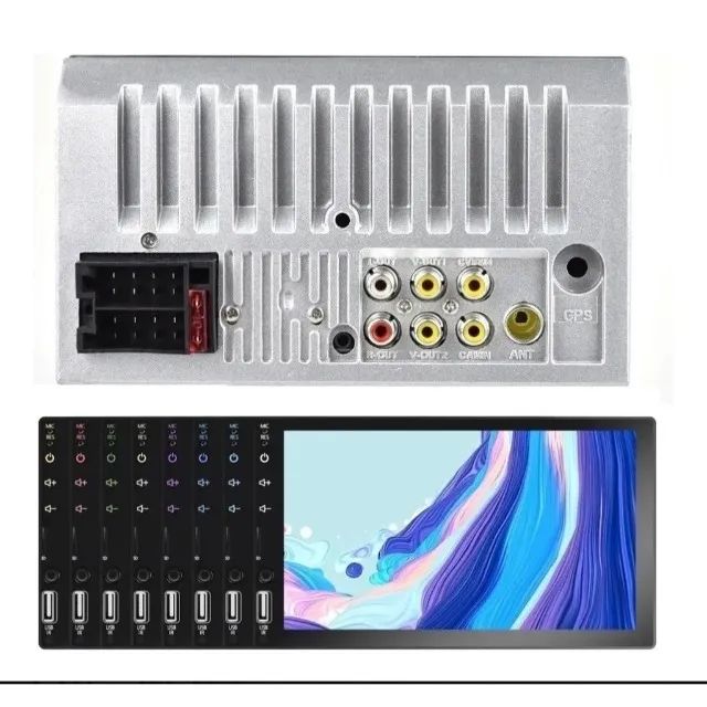 Central Multimídia Universal Mp5 2din Lelong LE 6310 - Foto 4