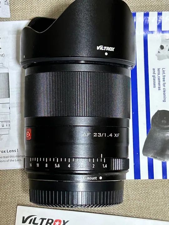 Lente  Viltrox 23 mm 1.4 para câmera Fuji mirrorless