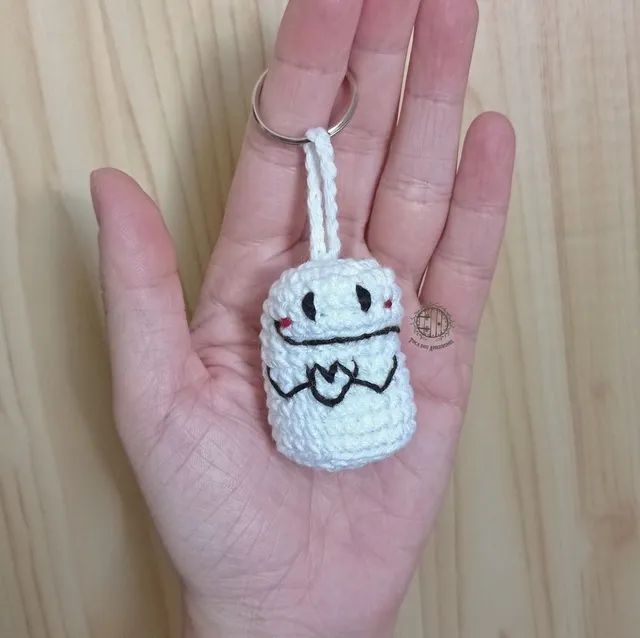 Chaveiro Flork Crochê - Foto 3