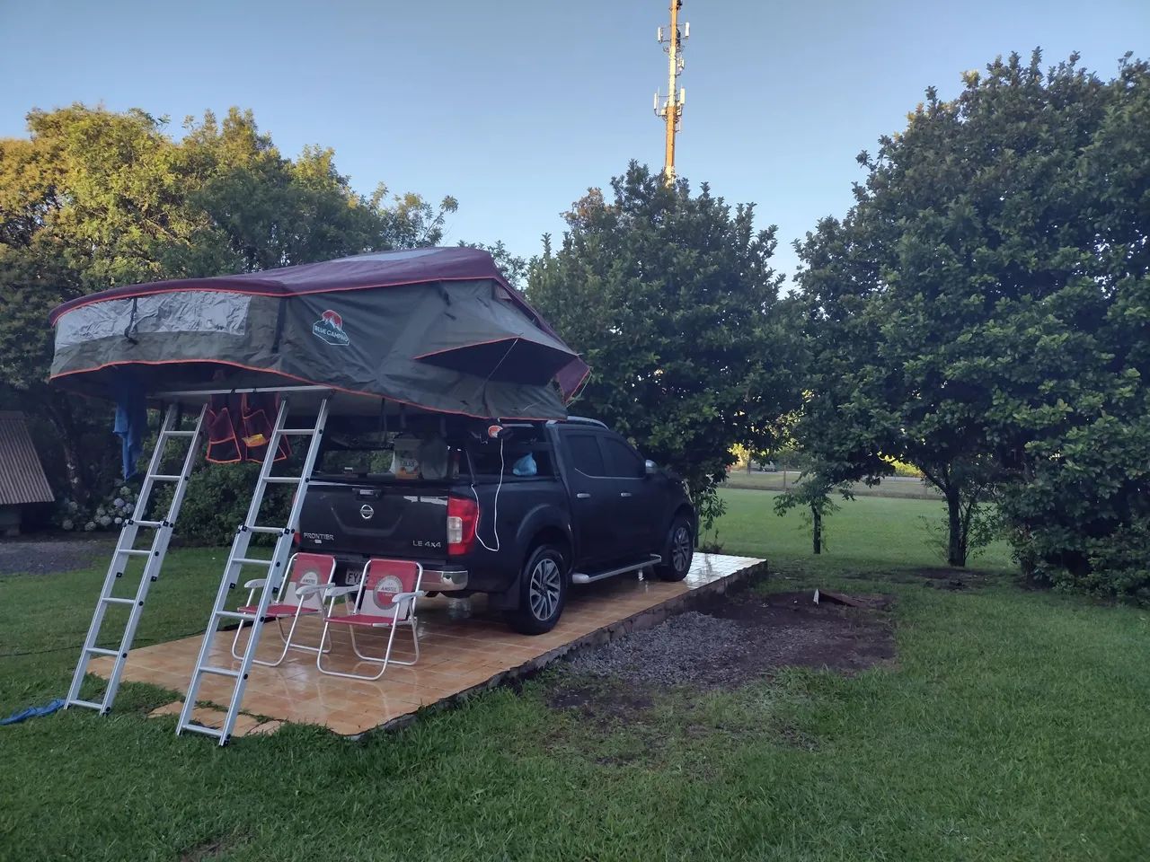 Barraca automotiva BLUE CAMPING  - Foto 4