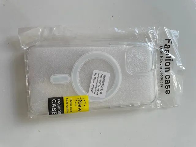Vende-se Case iPhone acrilic transparente MagSafe nova apenas $60,00 sessenta reais .  - Foto 3
