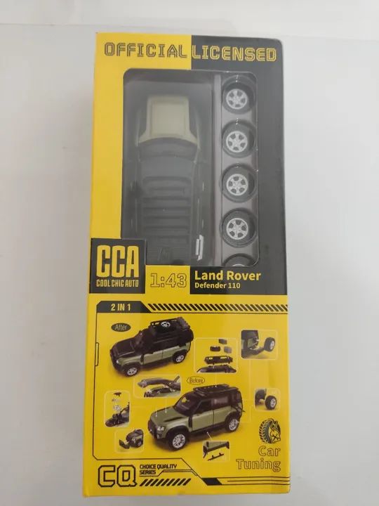 MINIATURA CCA LAND ROVER DEFENDER 1/43