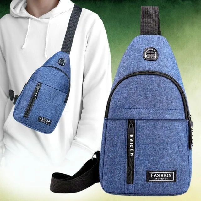 Mini Mochila Bolsa de Ombro Peito Transversal Tiracolo - Foto 5