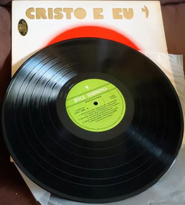 Lp Disco De Vinil Gospel Evangélico Saulo - Cristo e Eu - Foto 3