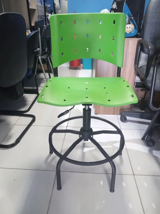 Cadeira giratória alta escritório  - Foto 5