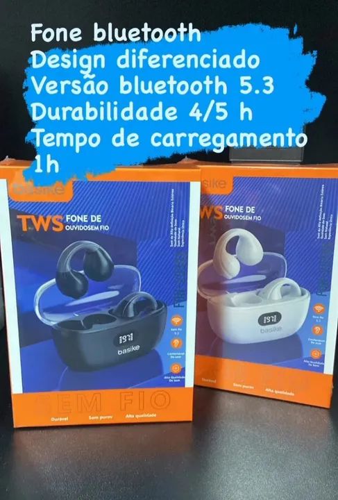 Fone bluetooth com condução óssea  - Foto 3