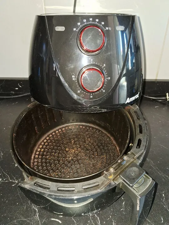 Fritadeira Elétrica Air Fryer Amvox ARF1205 4,5L Preta - 220V
