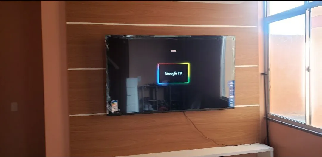 Instalação suporte de tv fixo e articulado