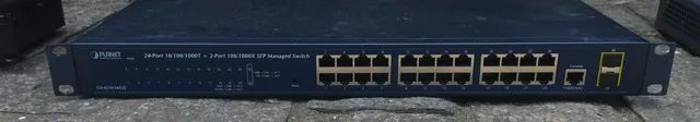  Switch  Planet GS-4210-24P2S 24 Portas Gigabit