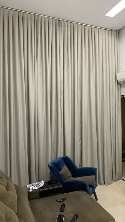 Cortinas de tecido sob medida 