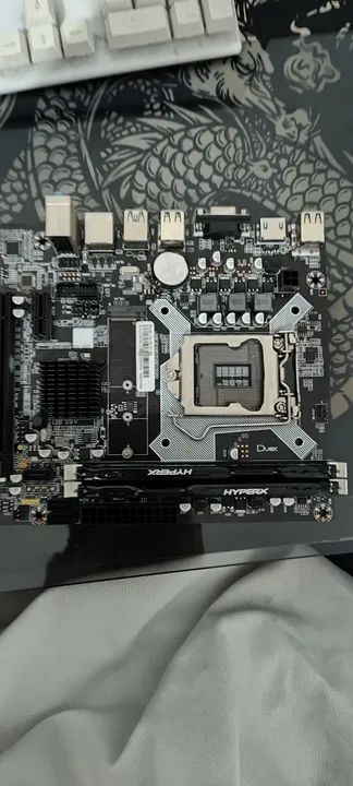 Placa Mãe Duex DXH81ZG+ Memória RAM 2x 8GB - Foto 2
