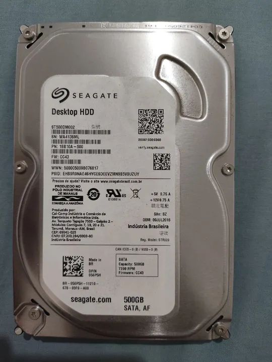 HDD 500GB SEAGATE DESKTOP
