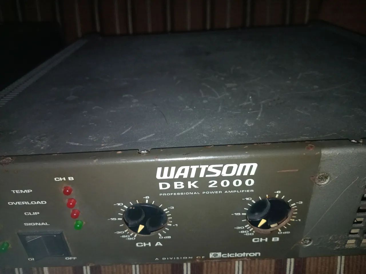 Potencia ciclotron dbk 2000