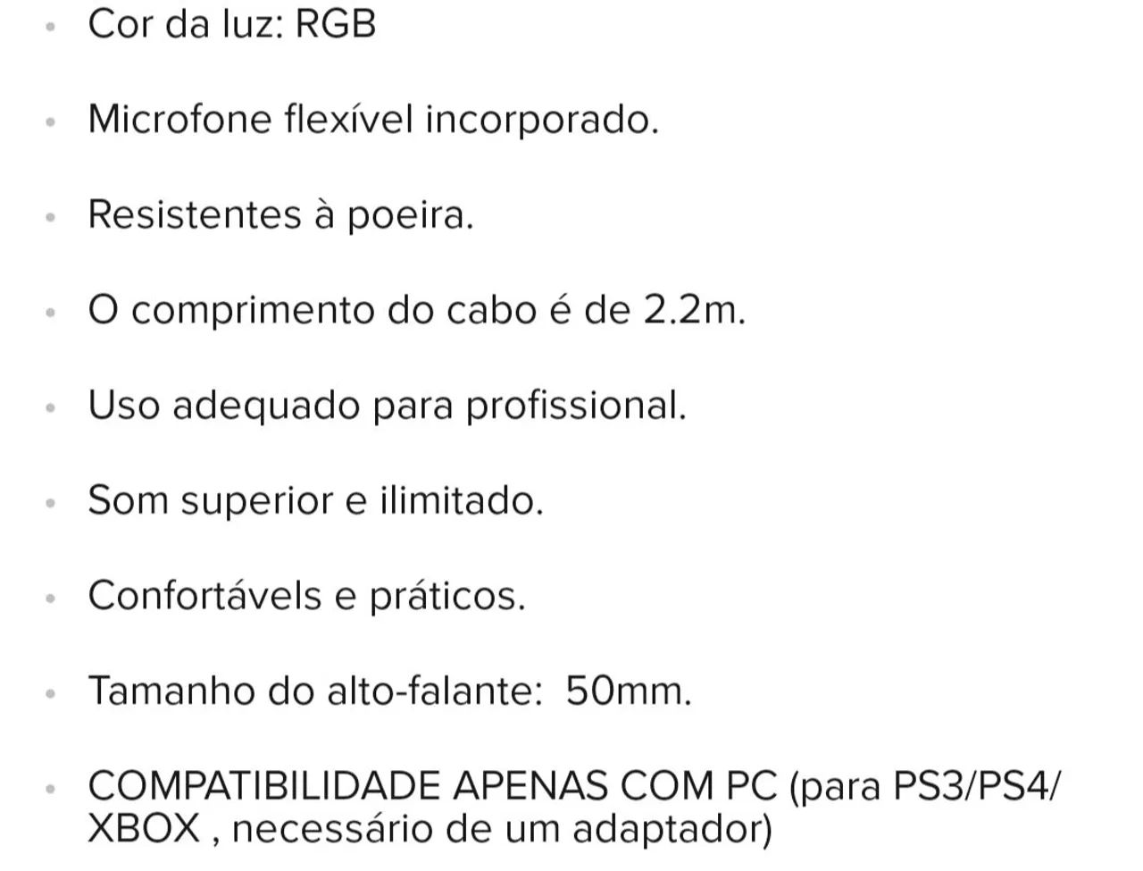 Headset fone gamer havit - Foto 3