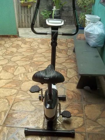 Ate 4x sem Juros - Bicicleta Ergométrica Magnética Vertical Kikos - Super Conservada  - Foto 6