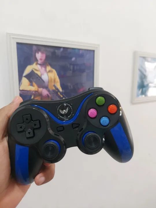 Controle Bluetooth Gamepad para Smartphone, Consoles e PC - Novo - Foto 4