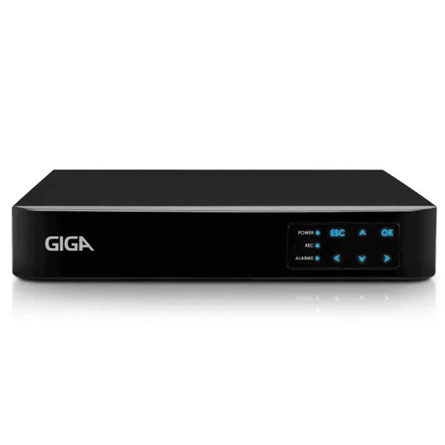 Dvr Hvr GIGA 960max DE 8 Canais Híbridos+HD 320gb