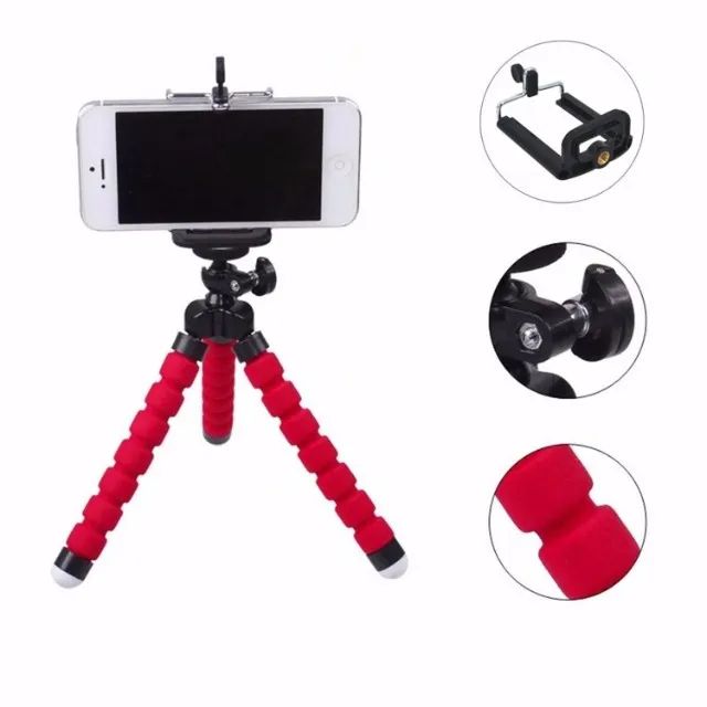 Tripé Para Celulares E Câmeras Mini Articulável - Foto 3