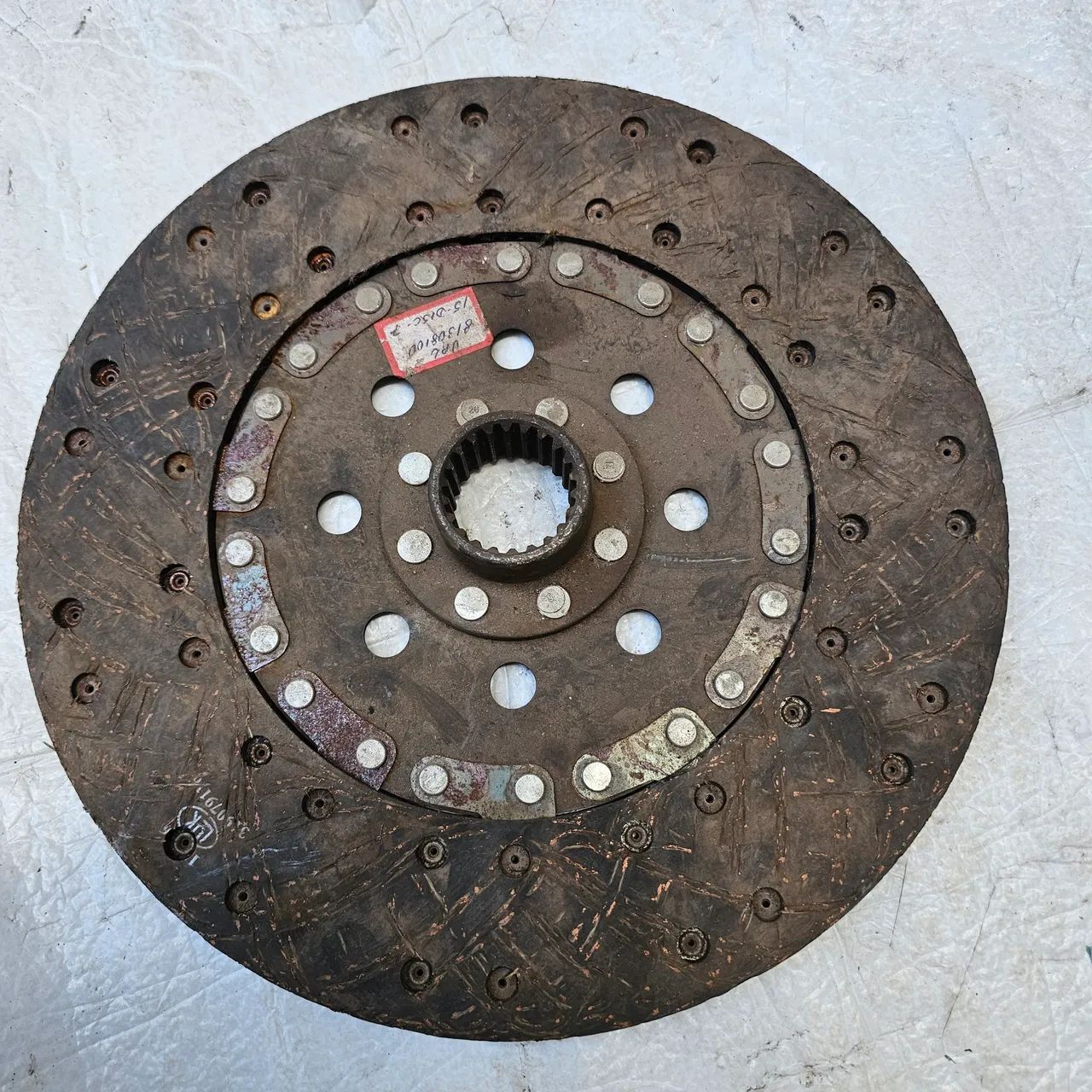 Trator valtra disco embreagem 350mm novo luk *