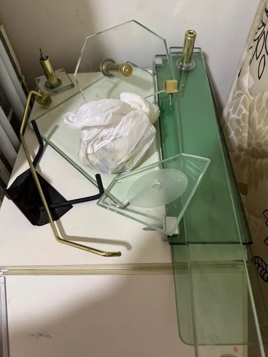 Kit para Banheiro em Vidro - Foto 2