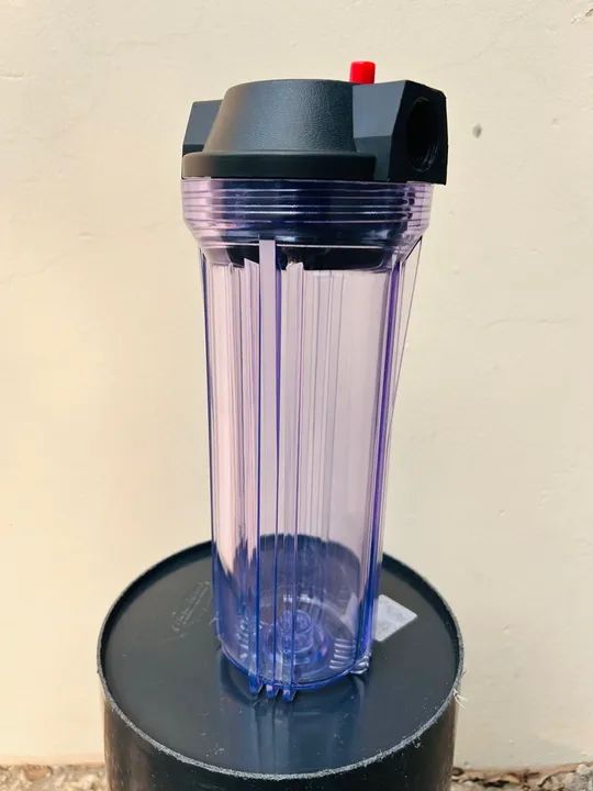 Carcaça de filtro 10polegadas, entrada/saída 3/4polegadas