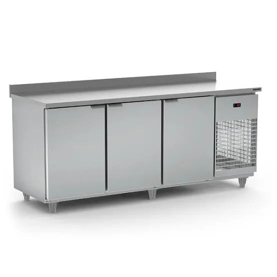 Balcão Refrigerado inox para Comércio 