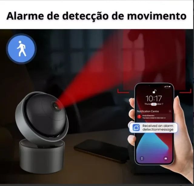 Câmera Inteligente Wifi 360 Pro Alexa Google Protocolo Onvif - Foto 5